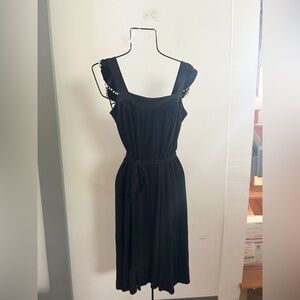 Loft bobble hem midi dress small petite‎